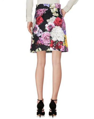 Dolce & Gabbana Midi Skirts In Black