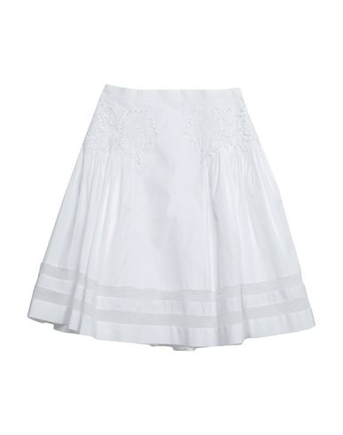 Ermanno Scervino Knee Length Skirt In White | ModeSens