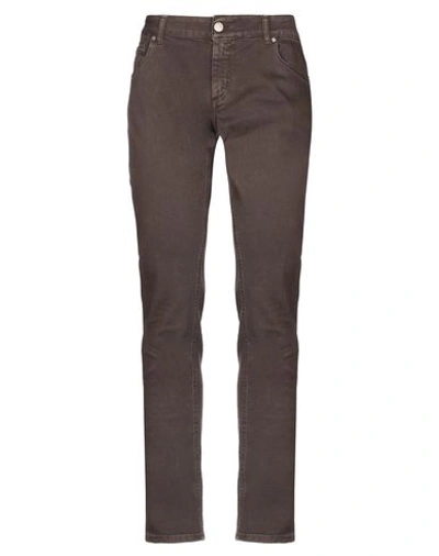 Shop Dondup Casual Pants In Cocoa