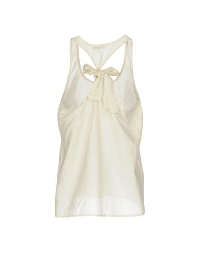 Shop Crossley Tops In Ivory