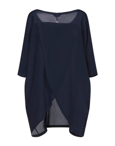 Shop Cycle Blouse In Dark Blue