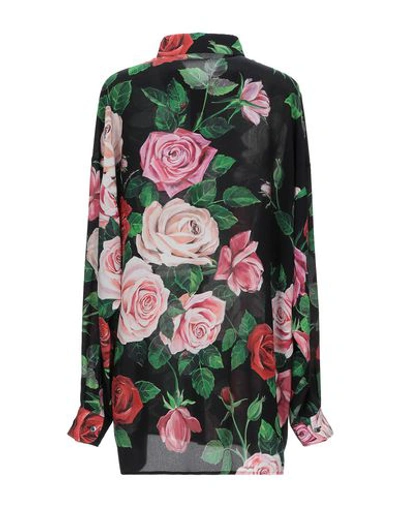 Shop Dolce & Gabbana Woman Shirt Black Size 2 Silk