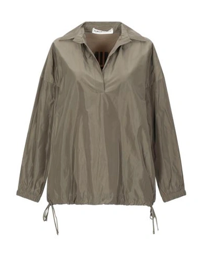 Shop Nineminutes Blouse In Military Green