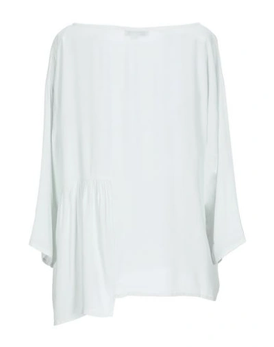 Shop Crossley Blouses In Light Grey