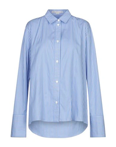 Shop Stella Mccartney Striped Shirt In Azure