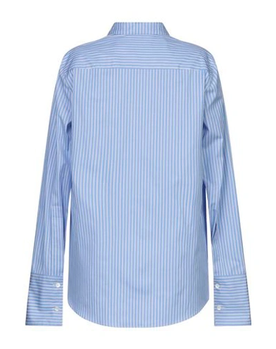 Shop Stella Mccartney Striped Shirt In Azure