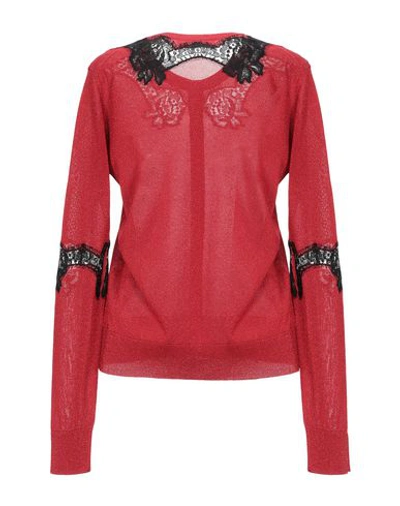 Shop Dolce & Gabbana Cardigans In Red