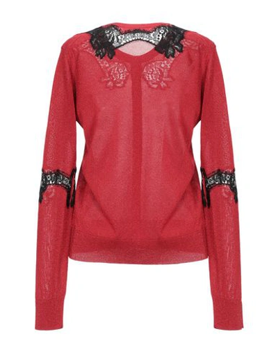 Dolce & Gabbana Cardigans In Red