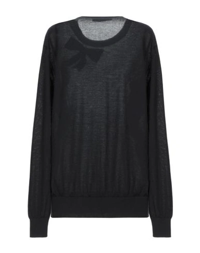 Dolce & Gabbana Sweaters In Black