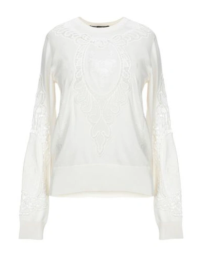 Shop Dolce & Gabbana Sweater In Ivory