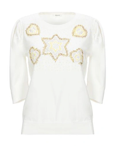 Shop Manoush Sweaters In Ivory