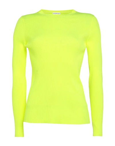 Shop Balenciaga Sweater In Yellow