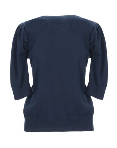 Shop Manoush Sweaters In Dark Blue