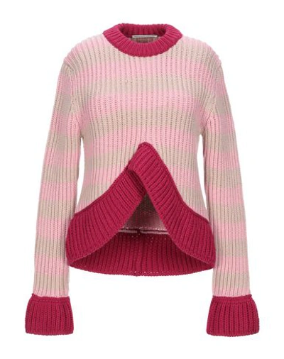Shop Marco De Vincenzo Sweaters In Pink