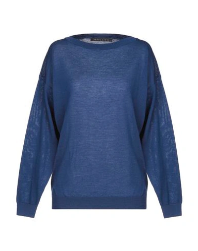 Shop Malloni Sweater In Blue