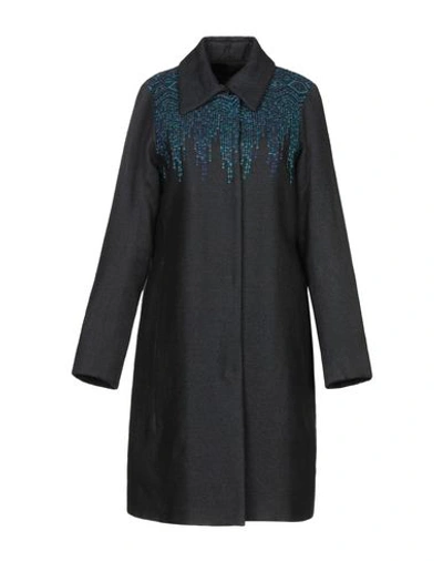 Shop Antipast Coat In Dark Green