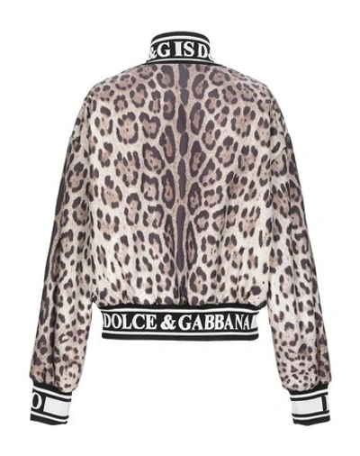 Shop Dolce & Gabbana Jackets In Beige