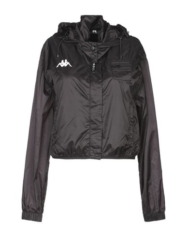kappa black windbreaker
