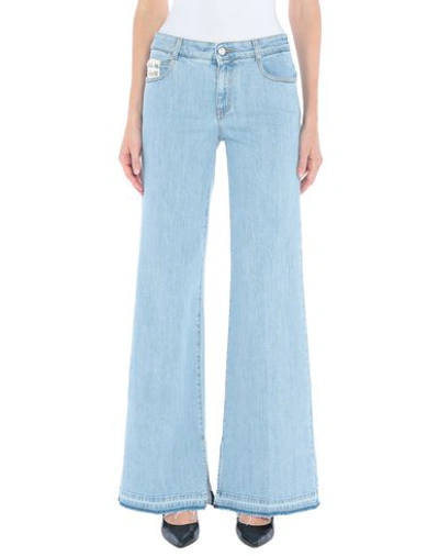 Shop Stella Mccartney Denim Pants In Blue