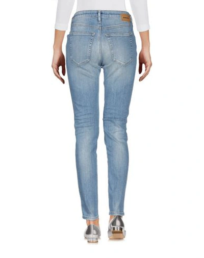 Shop Diesel Woman Denim Pants Blue Size 25w-32l Cotton, Polyester, Elastane