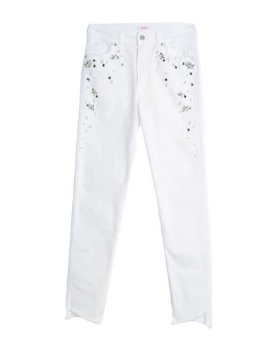 Shop Blugirl Folies Jeans In White
