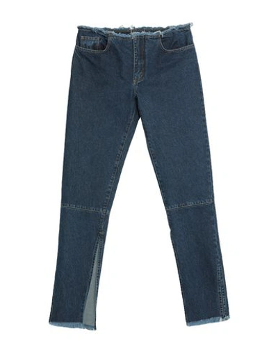 Shop Marques' Almeida Woman Jeans Blue Size 10 Cotton