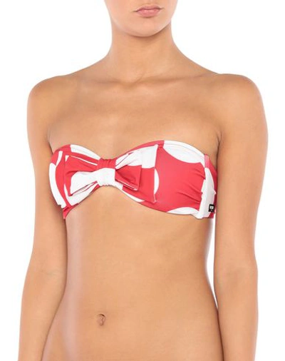 Shop Moschino Bikini In Red