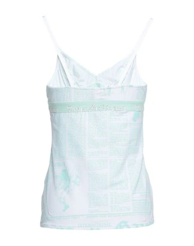 Shop John Galliano Tank Top In White