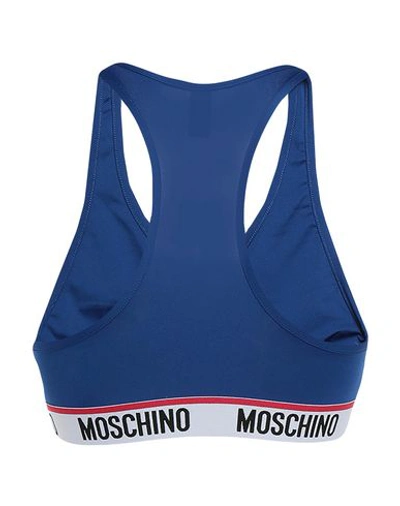 Shop Moschino Bra In Blue