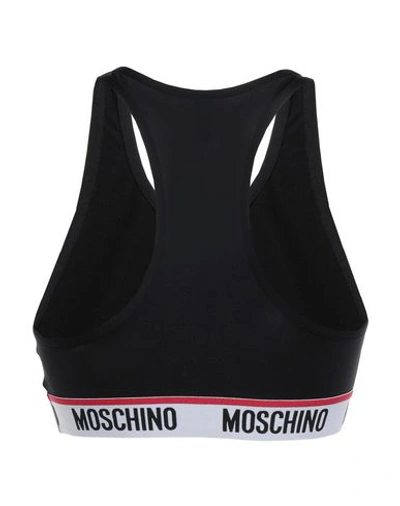 Shop Moschino Bra In Black