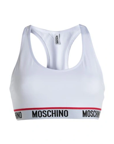 Shop Moschino Bra In White