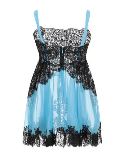 Shop Dolce & Gabbana Nightgowns In Azure