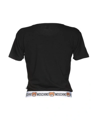 Shop Moschino Undershirts In Black