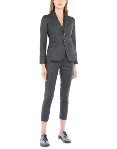Shop Dsquared2 Women's Suits In Grey