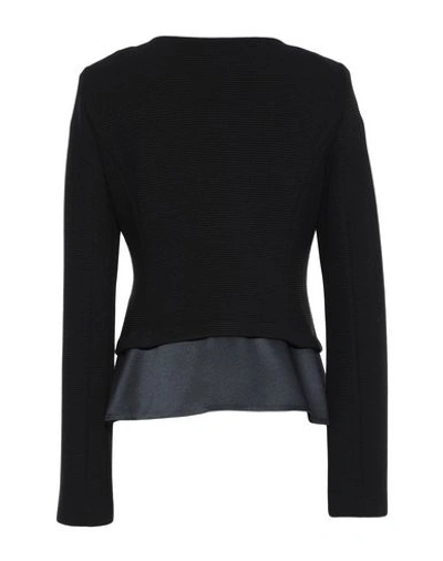 Shop Armani Collezioni Suit Jackets In Black