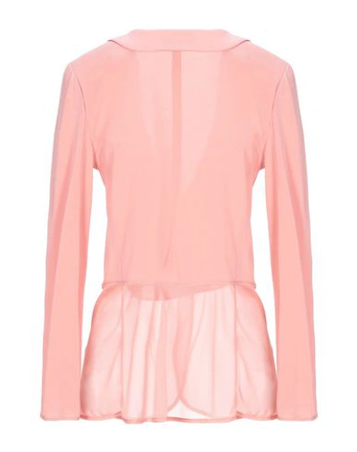 Shop Emporio Armani Sartorial Jacket In Pink