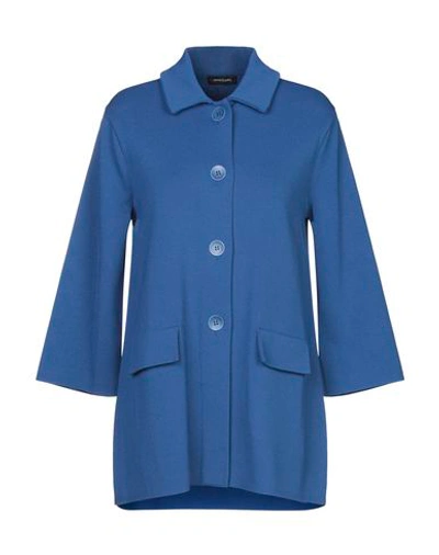 Shop Anneclaire Blazer In Bright Blue