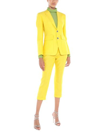 Shop Dsquared2 Women's Suits In Yellow