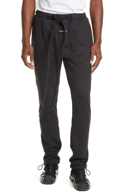 fear of god core sweatpants grey