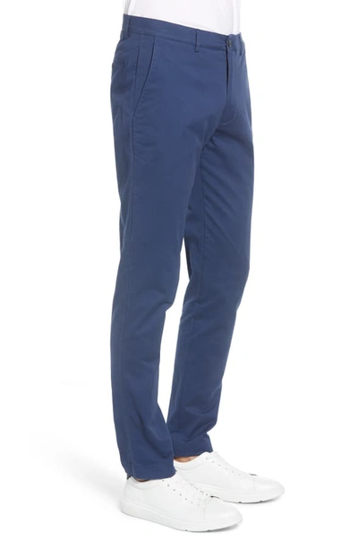 Shop Club Monaco Connor Slim Fit Stretch Cotton Chino Pants In Blue