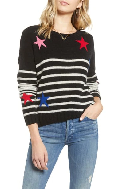 Shop Rails Perci Sweater In Black Stripe Multi