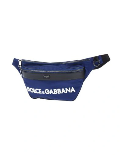 Shop Dolce & Gabbana Bum Bags In Dark Blue