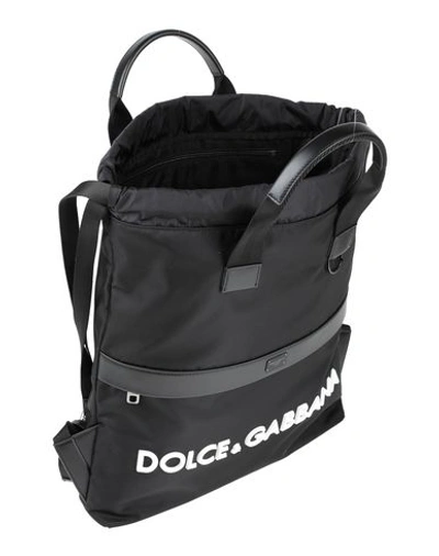 Shop Dolce & Gabbana Backpacks In Black