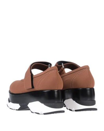 Shop Marni Sneakers In Cocoa