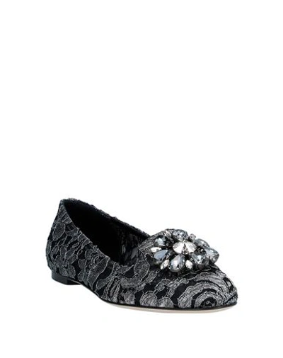 Dolce & Gabbana Loafers In Grey