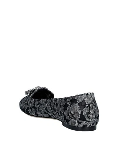 Dolce & Gabbana Loafers In Grey
