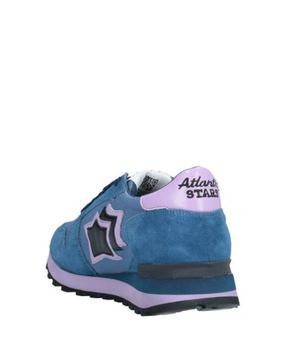 Shop Atlantic Stars Sneakers In Slate Blue