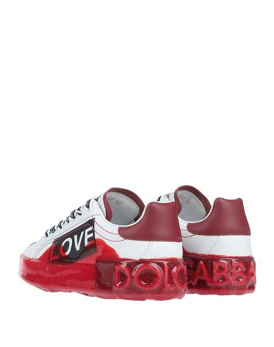 Dolce & Gabbana Sneakers In Red