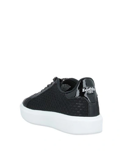 Shop Lotto Leggenda Sneakers In Black