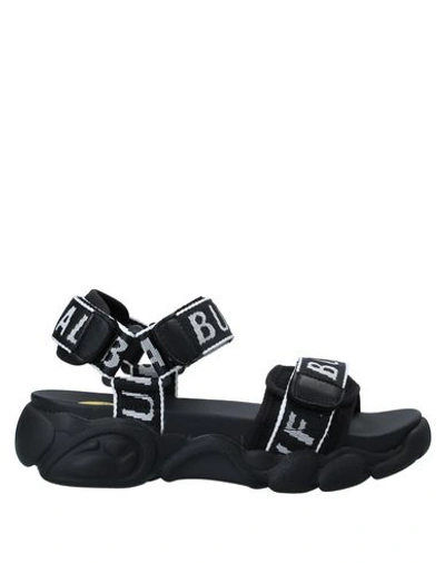 Shop Buffalo Sandals In Black
